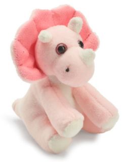 Obrázek z Triceratops růžovobílý sedící plyš 9cm 